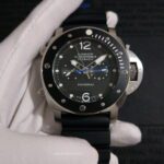 Panerai Submersible Mens Watch 47mm Automatic Mechanical Movement Stainless Steel Watches