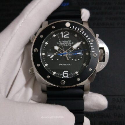 Panerai Submersible Mens Watch 47mm Automatic Mechanical Movement Stainless Steel Watches