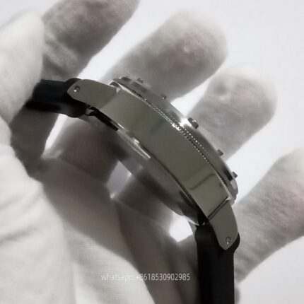 Panerai Submersible Mens Watch 44mm Automatic Mechanical Movement Stainless Steel Watches - Image 5