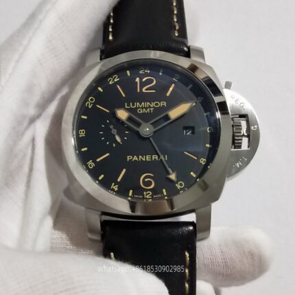 Panerai Submersible Mens Watch 44mm Automatic Mechanical Movement Stainless Steel Watches