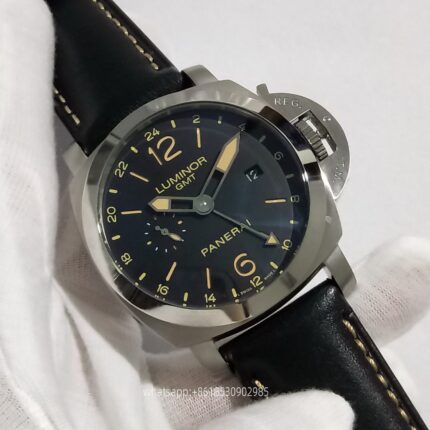 Panerai Submersible Mens Watch 44mm Automatic Mechanical Movement Stainless Steel Watches - Image 3