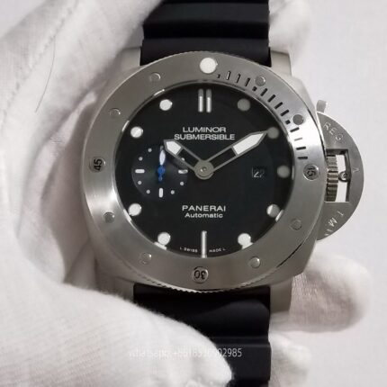 Panerai Submersible Mens Watch 47mm Automatic Mechanical Movement Stainless Steel Watches