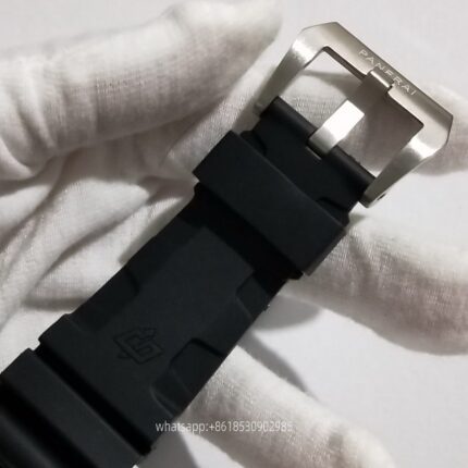 Panerai Submersible Mens Watch 47mm Automatic Mechanical Movement Stainless Steel Watches - Image 8