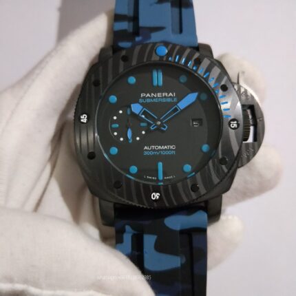 Panerai Submersible Mens Watch 47mm Automatic Mechanical Movement Stainless Steel Watches