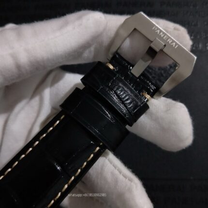 Panerai Submersible Mens Watch 44mm Automatic Mechanical Movement Stainless Steel Watches - Image 8