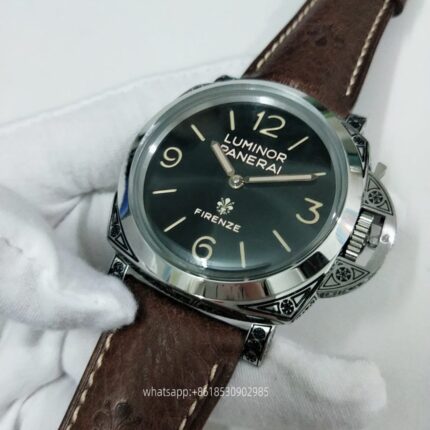 Panerai Submersible Mens Watch 47mm Automatic Mechanical Movement Stainless Steel Watches - Image 3