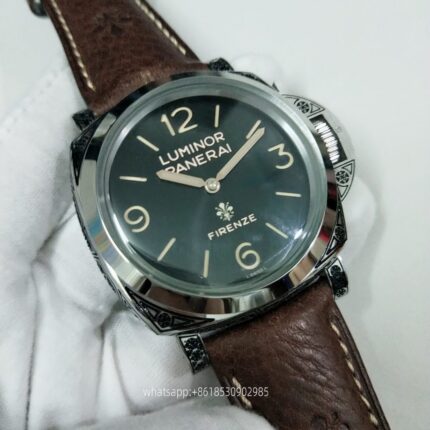 Panerai Submersible Mens Watch 47mm Automatic Mechanical Movement Stainless Steel Watches - Image 2