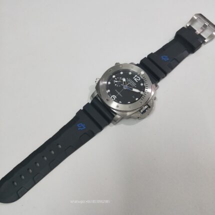 Panerai Submersible Mens Watch 47mm Automatic Mechanical Movement Stainless Steel Watches - Image 4