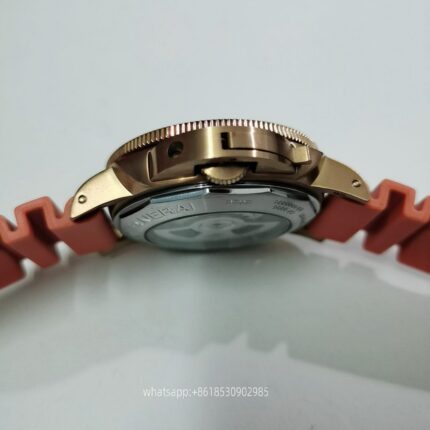 Panerai Submersible Mens Watch 47mm Automatic Mechanical Movement Stainless Steel Watches - Image 5