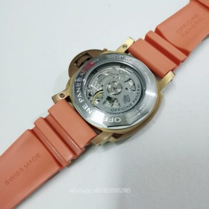 Panerai Submersible Mens Watch 47mm Automatic Mechanical Movement Stainless Steel Watches - Image 8