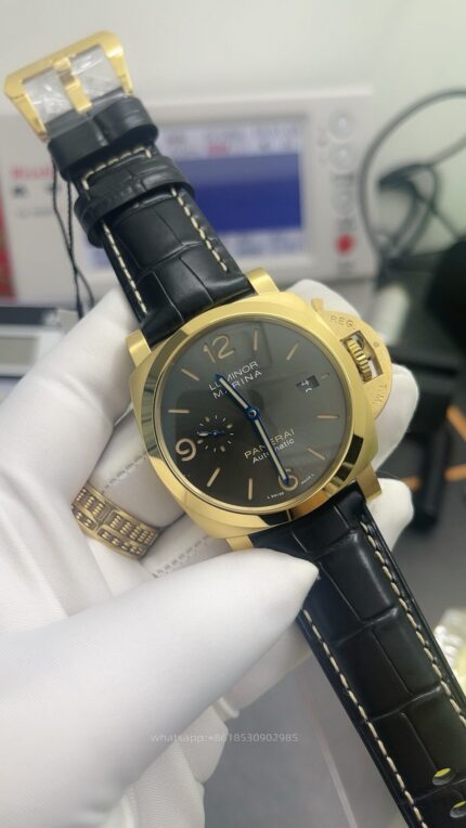 Panerai Luminor Mens Watch 44mm Automatic Mechanical Movement Stainless Steel Watches VS Factory - Image 4