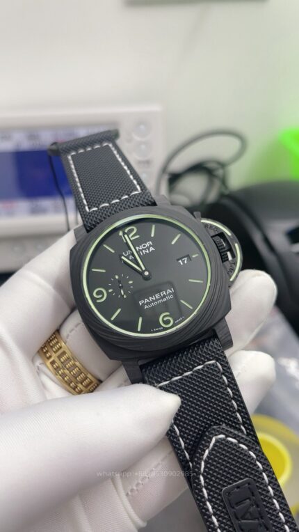 Panerai Luminor Mens Watch 44mm Automatic Mechanical Movement Stainless Steel Watches VS Factory - Image 3