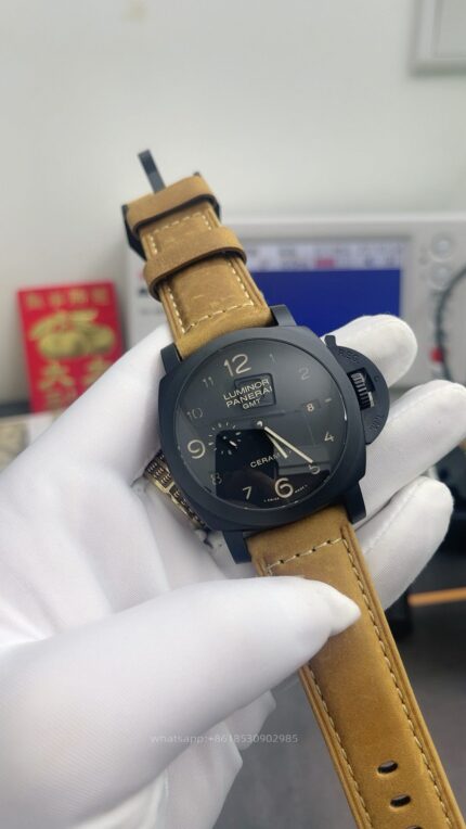 Panerai Luminor Mens Watch 44mm Automatic Mechanical Movement Stainless Steel Watches SB Factory - Image 2