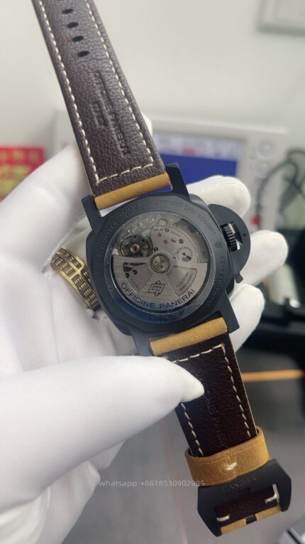 Panerai Luminor Mens Watch 44mm Automatic Mechanical Movement Stainless Steel Watches SB Factory - Image 5