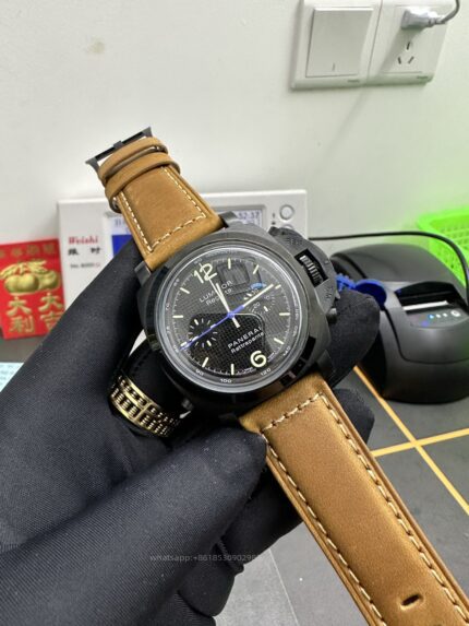 Panerai Luminor Mens Watch 44mm Cal.7750 Automatic Mechanical Movement Stainless Steel Watches - Image 2