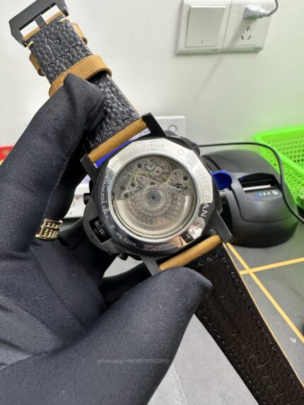 Panerai Luminor Mens Watch 44mm Cal.7750 Automatic Mechanical Movement Stainless Steel Watches - Image 4