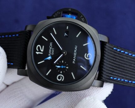 Panerai Luminor Mens Watch 44mm Cal.9001 Automatic Mechanical Movement Stainless Steel Watches - Image 4