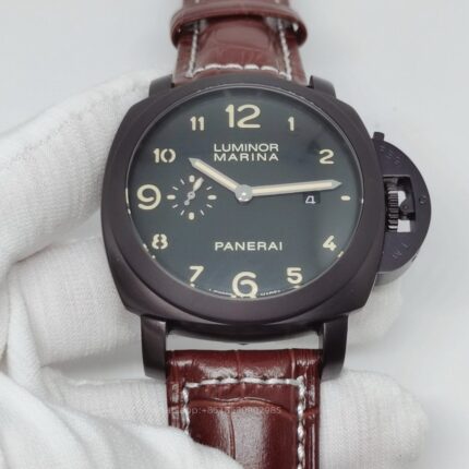 Panerai Luminor Mens Watch 44mm Cal.9001 Automatic Mechanical Movement Stainless Steel Watches - Image 2
