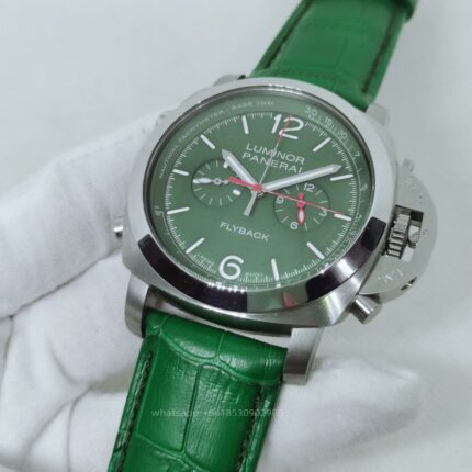 Panerai Luminor Mens Watch 44mm Automatic Mechanical Movement Stainless Steel Watches - Image 3