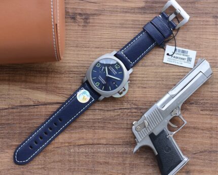 Panerai Luminor Mens Watch 44mm Automatic Mechanical Movement Stainless Steel Watches V7 Factory - Image 2