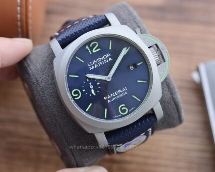 Panerai Luminor Mens Watch 44mm Automatic Mechanical Movement Stainless Steel Watches V7 Factory - Image 4
