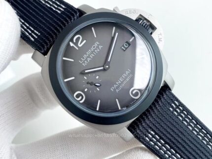 Panerai Luminor Mens Watch 44mm Automatic Mechanical Movement Stainless Steel Watches V7 Factory - Image 3