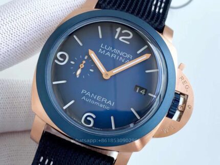 Panerai Luminor Mens Watch 44mm Automatic Mechanical Movement Stainless Steel Watches V7 Factory - Image 3