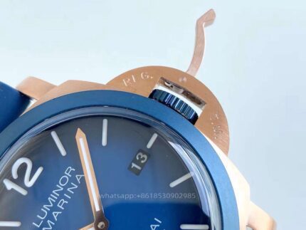 Panerai Luminor Mens Watch 44mm Automatic Mechanical Movement Stainless Steel Watches V7 Factory - Image 6