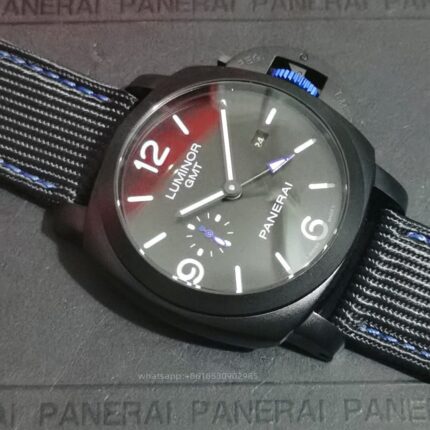 Panerai Luminor Mens Watch 44mm Automatic Mechanical Movement Stainless Steel Watches - Image 2