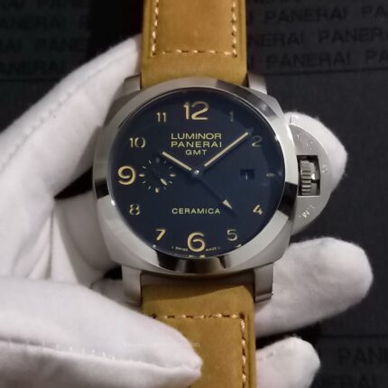 Panerai Luminor Mens Watch 44mm Automatic Mechanical Movement Stainless Steel Watches