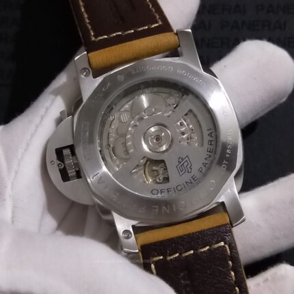 Panerai Luminor Mens Watch 44mm Automatic Mechanical Movement Stainless Steel Watches - Image 6