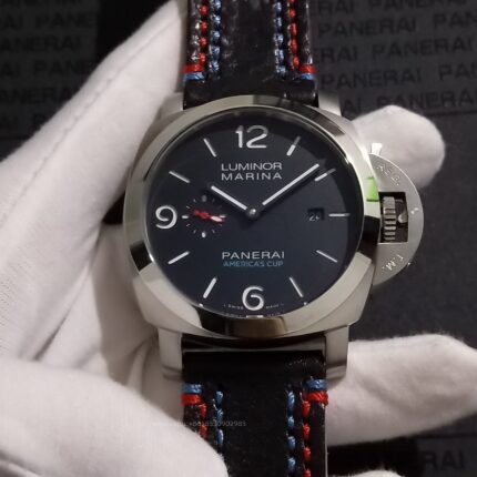 Panerai Luminor Mens Watch 44mm Automatic Mechanical Movement Stainless Steel Watches - Image 9