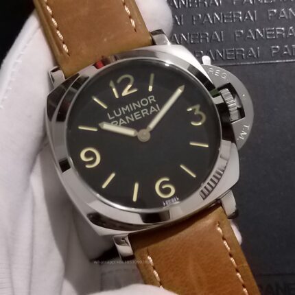 Panerai Luminor Mens Watch 47mm Cal.P3000 Automatic Mechanical Movement Stainless Steel Watches - Image 3