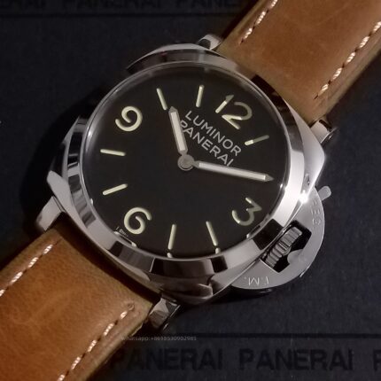 Panerai Luminor Mens Watch 47mm Cal.P3000 Automatic Mechanical Movement Stainless Steel Watches - Image 4