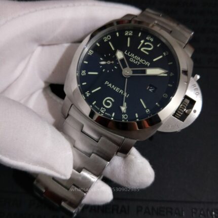 Panerai Luminor Mens Watch 44mm Automatic Mechanical Movement Stainless Steel Watches - Image 3