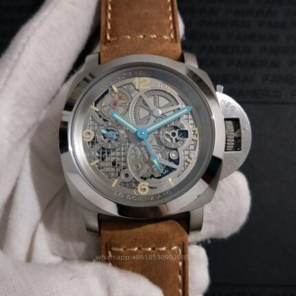 Panerai Luminor Mens Watch 47mm Automatic Mechanical Movement Stainless Steel Watches