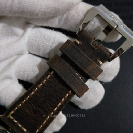 Panerai Luminor Mens Watch 47mm Cal.p3000 Automatic Mechanical Movement Stainless Steel Watches - Image 8