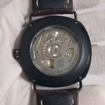 Panerai Luminor Mens Watch 45mm Automatic Mechanical Movement Stainless Steel Watches - Image 8