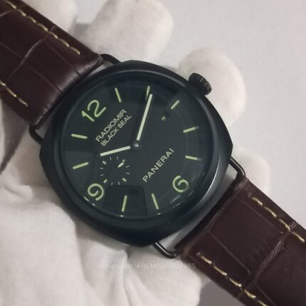 Panerai Luminor Mens Watch 45mm Automatic Mechanical Movement Stainless Steel Watches - Image 3