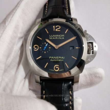 Panerai Luminor Mens Watch 44mm Automatic Mechanical Movement Stainless Steel Watches