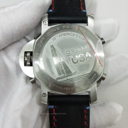 Panerai Luminor Mens Watch 44mm Automatic Mechanical Movement Stainless Steel Watches - Image 7