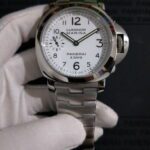 Panerai Luminor Mens Watch 44mm Cal.5000 Automatic Mechanical Movement Stainless Steel Watches