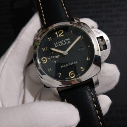 Panerai Luminor Mens Watch 44mm Cal.P9000 Automatic Mechanical Movement Stainless Steel Watches - Image 2