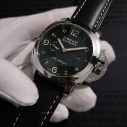 Panerai Luminor Mens Watch 44mm Cal.P9000 Automatic Mechanical Movement Stainless Steel Watches - Image 3