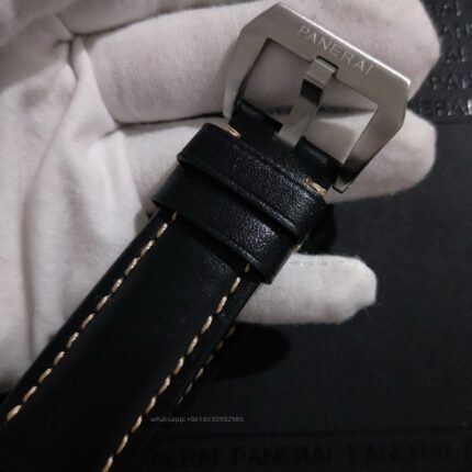 Panerai Luminor Mens Watch 44mm Cal.P9000 Automatic Mechanical Movement Stainless Steel Watches - Image 7