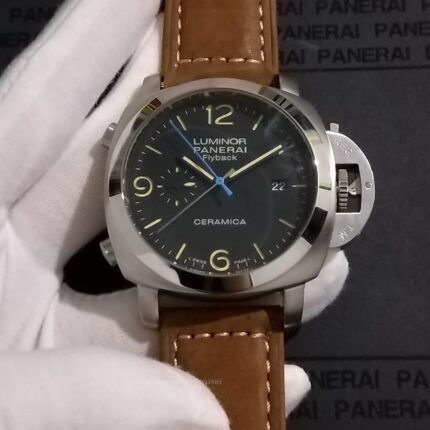Panerai Luminor Mens Watch 44mm Cal.P9000 Automatic Mechanical Movement Stainless Steel Watches - Image 9