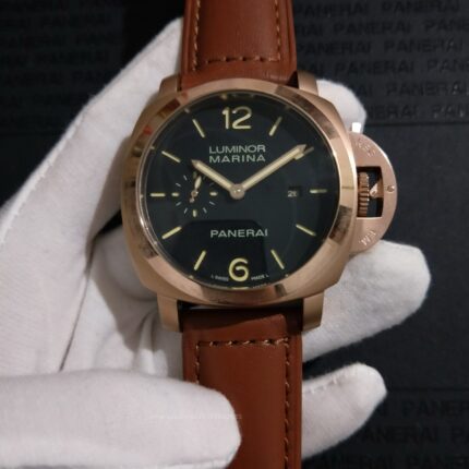 Panerai Luminor Mens Watch 44mm Cal.P9000 Automatic Mechanical Movement Stainless Steel Watches - Image 11