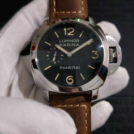 Panerai Luminor Mens Watch 44mm Cal.P9000 Automatic Mechanical Movement Stainless Steel Watches - Image 12