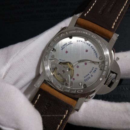 Panerai Luminor Mens Watch 47mm Cal.P3000 Automatic Mechanical Movement Stainless Steel Watches - Image 8