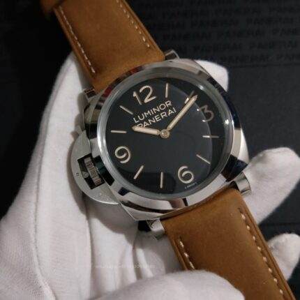 Panerai Luminor Mens Watch 47mm Cal.P3000 Automatic Mechanical Movement Stainless Steel Watches - Image 3